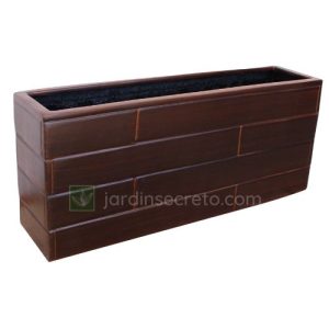 Jardinera de Fibra de Vidrio Modelo Cubetto Duela