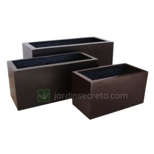 Jardinera de Fibra de Vidrio Modelo Rectangular