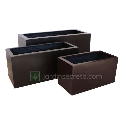 Jardinera de Fibra de Vidrio Modelo Rectangular