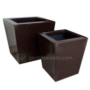 Maceta Fibra de Vidrio Modelo Vaso Madrid